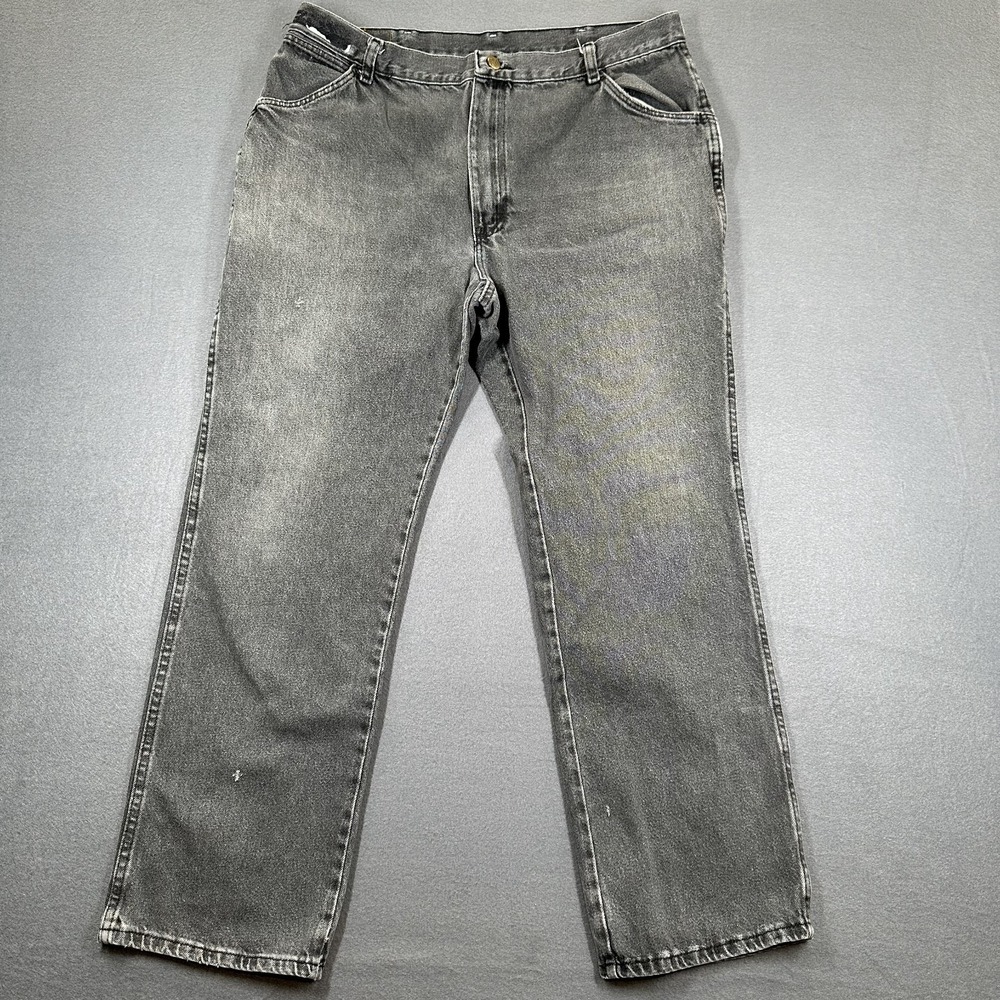 Vintage Y2K Red Kap Jeans Mens Gray Denim Straight Leg Relaxed Fit 5-Pockets‎